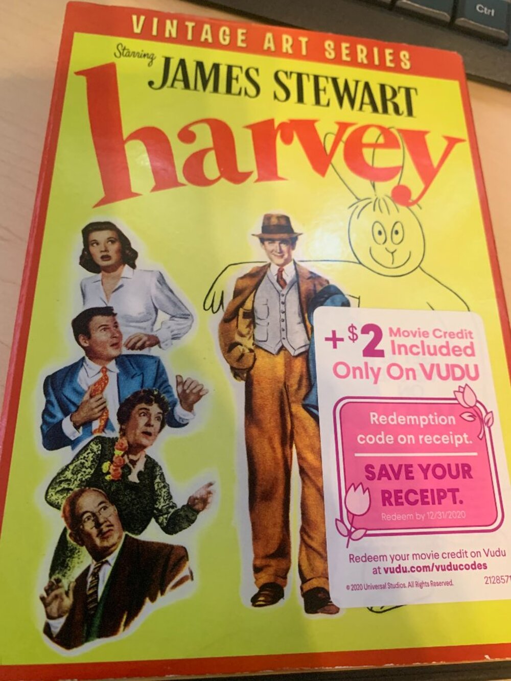 Vintage Art Series James Stewart Harvey DVD
